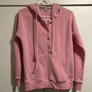 Pink Fleecelined hoodie